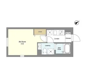 ネオアーバンレジデンス江古田【1階】の間取り