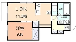 グランルーチェ【1階】の間取り