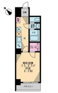 Court Oriel【2階】の間取り