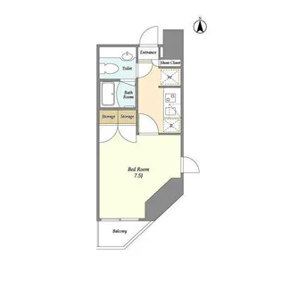 エコロジー木場レジデンス【9階】の間取り