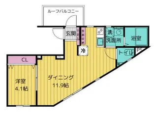 Felicita平和台【5階】の間取り