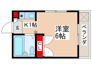 スカイコ-ト・K【3階】の間取り