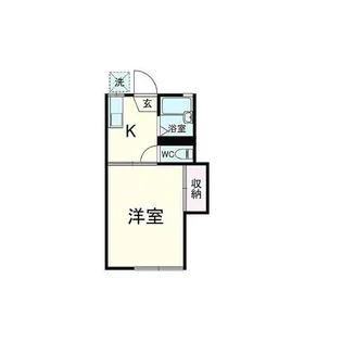 ディア・ベルジュ厚木【1階】の間取り