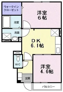 ベル シャトーIII【1階】の間取り