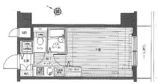 トーシンフェニックス芝浦ベイフォート【5階】の間取り