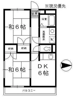 ピア・ヤマヒサ【2階】の間取り