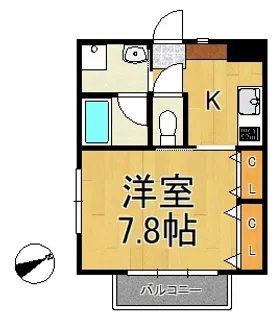 ブライト大船【1階】の間取り