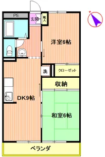 ファミリーマンション【2階】の間取り