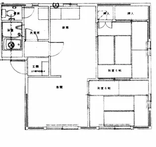 コーポ ソルフェージュ A【1階】の間取り