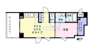 Navi新宿【2階】の間取り