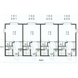 ピフォアカルス大加和【2階】の間取り