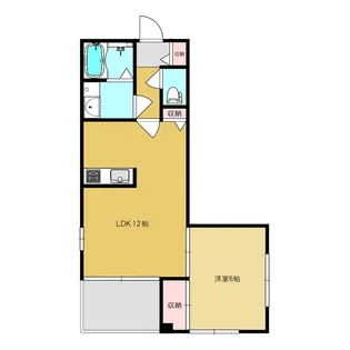 三和ハイム A【2階】の間取り