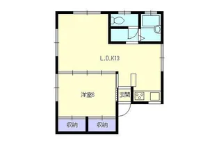恵コーポ【2階】の間取り