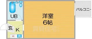 ラビッツコート玉出【3階】の間取り