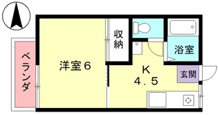 フォーブル川口A・B【1階】の間取り
