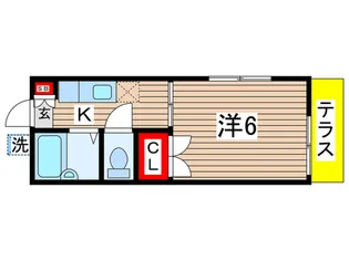 白山館【1階】の間取り