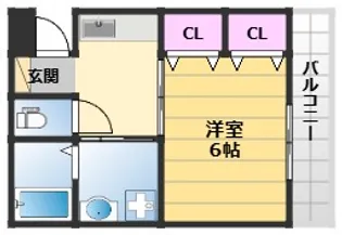 South Ten【2階】の間取り