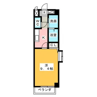 コンフォール【3階】の間取り