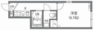 デュオメゾン三軒茶屋【2階】の間取り