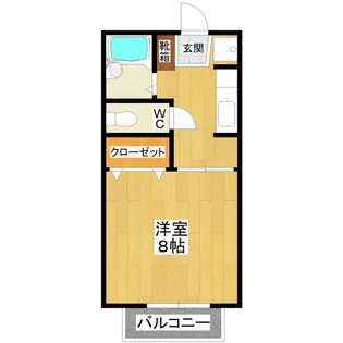 ハミングヒルズIII【1階】の間取り