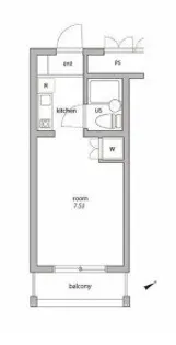 hagu組む横須賀bay【1階】の間取り