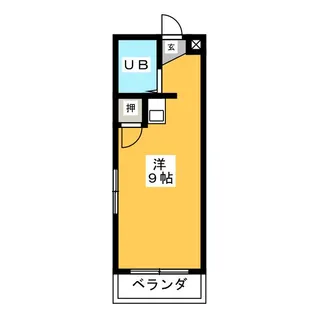 マンション日吉多加木【2階】の間取り