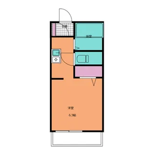 リファレンス胡録台B棟【2階】の間取り