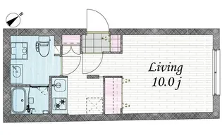 ブランシェ池袋III【3階】の間取り