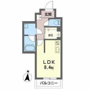 アートハウス【1階】の間取り