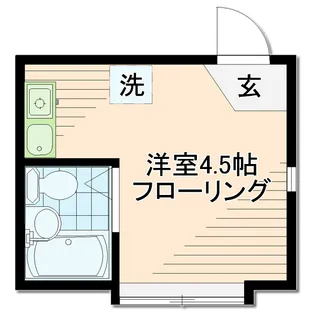アーバンプレイス和泉B棟【1階】の間取り