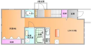 URBAN STUDIO【1階】の間取り