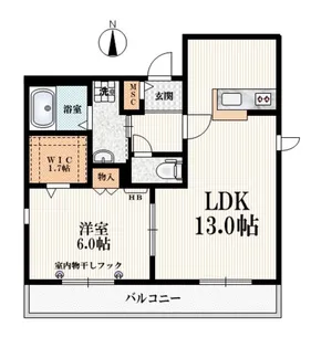 Willows光が丘【3階】の間取り