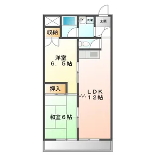 パークビレッジ津【4階】の間取り