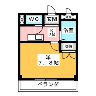 グリーンヒルズ山田8【1階】の間取り