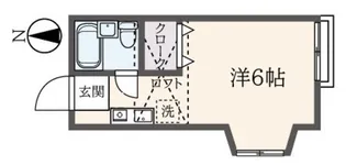 グリーンコート立川【2階】の間取り