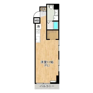 ステュディオ.K【2階】の間取り