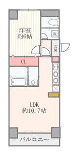 ルーブル白金【1階】の間取り