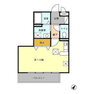 メゾン・エスプリノール【2階】の間取り