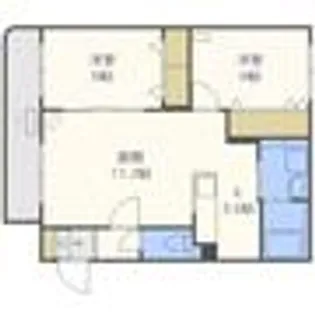 カームシティ821‐II【4階】の間取り