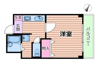 ボアボアハウス壱番館【3階】の間取り