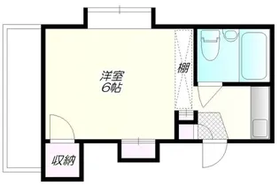 ハイツ藤【1階】の間取り