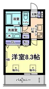 Cappuccino【3階】の間取り