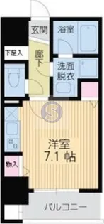 レジデンス本町【15階】の間取り