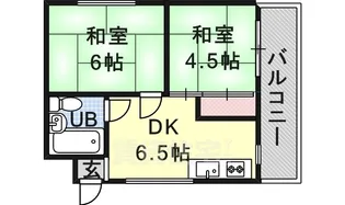 グローリーM【3階】の間取り