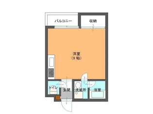 ランドヒルズ【3階】の間取り