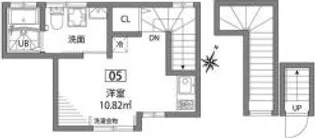 グランエッグス梅ヶ丘W【2階】の間取り