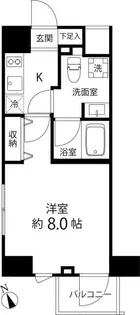 DeLCCS IKEBUKURO【10階】の間取り