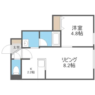 ソラタス【4階】の間取り