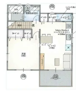 HOUSESOWAKA(ハウスソワカ)【2階】の間取り