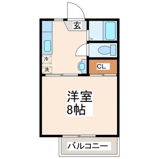 エクセル五島【2階】の間取り